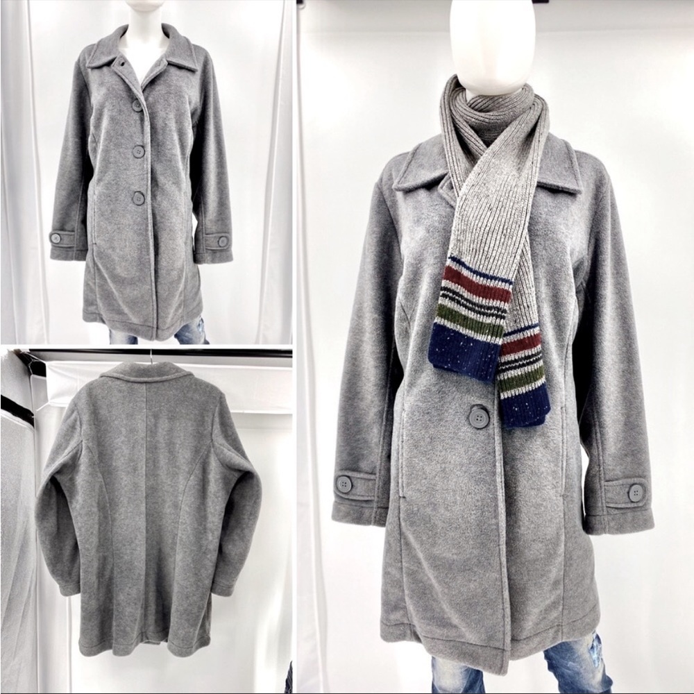 ROAMAN’S-Size 1X-Soft Plush Fleece Jacket